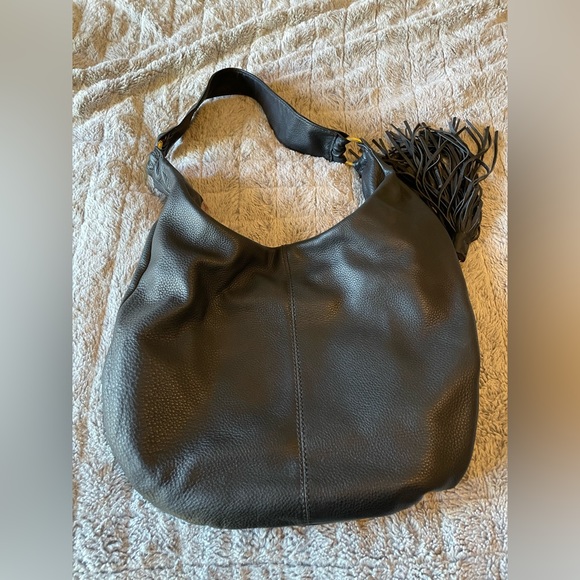 Leather hobo bag - Picture 1 of 3